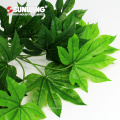 оптовая природных прикосновением ладони искусственного листьев для украшения с УФ